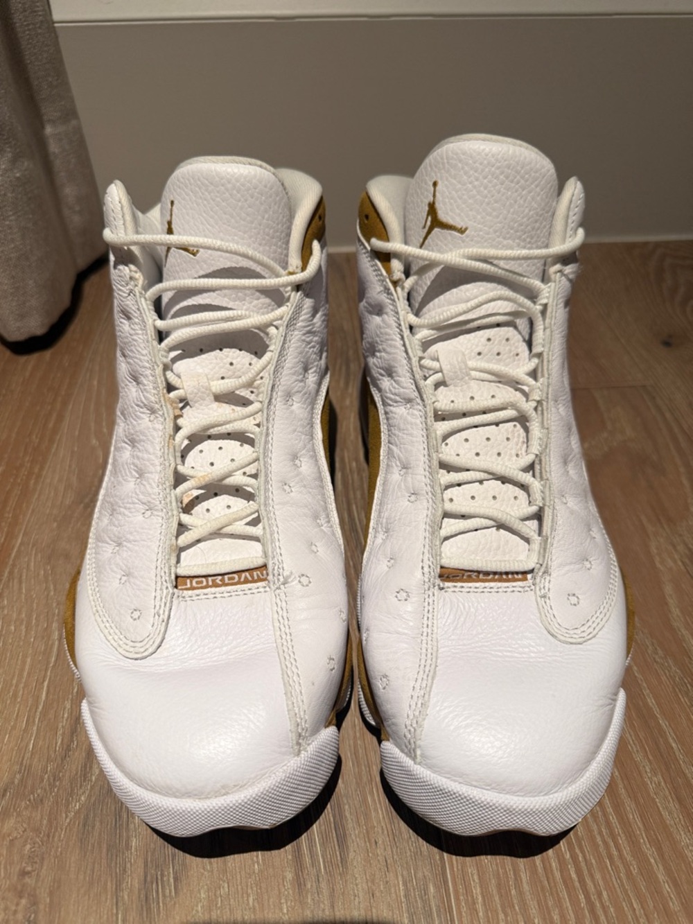 Jordan 13 Men’s Retro White/Wheat - Picture 8 of 9